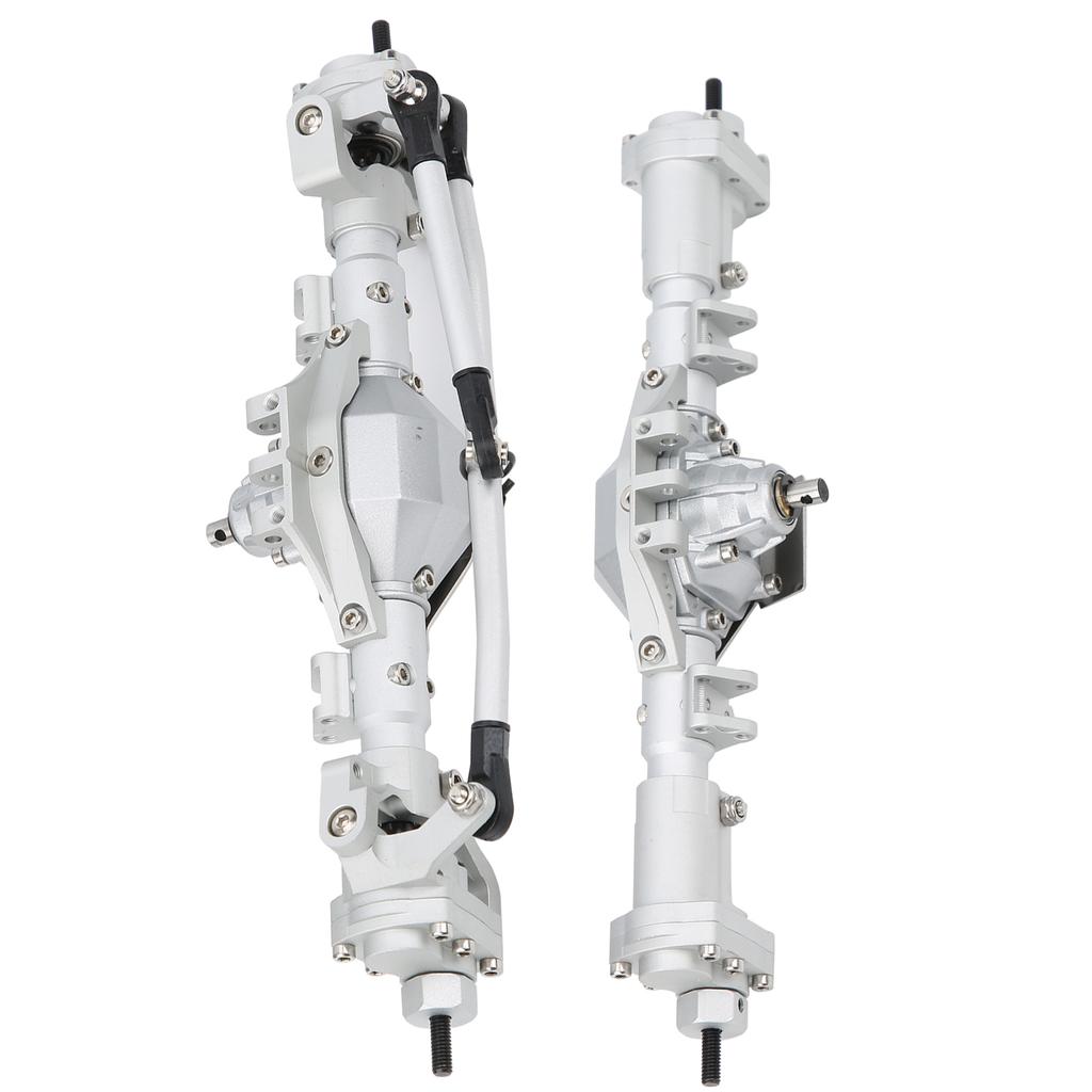 Front Rear Axle Assembly with Drive Shaft Upgrade Parts Fit for   SCX10 II 90046 90047