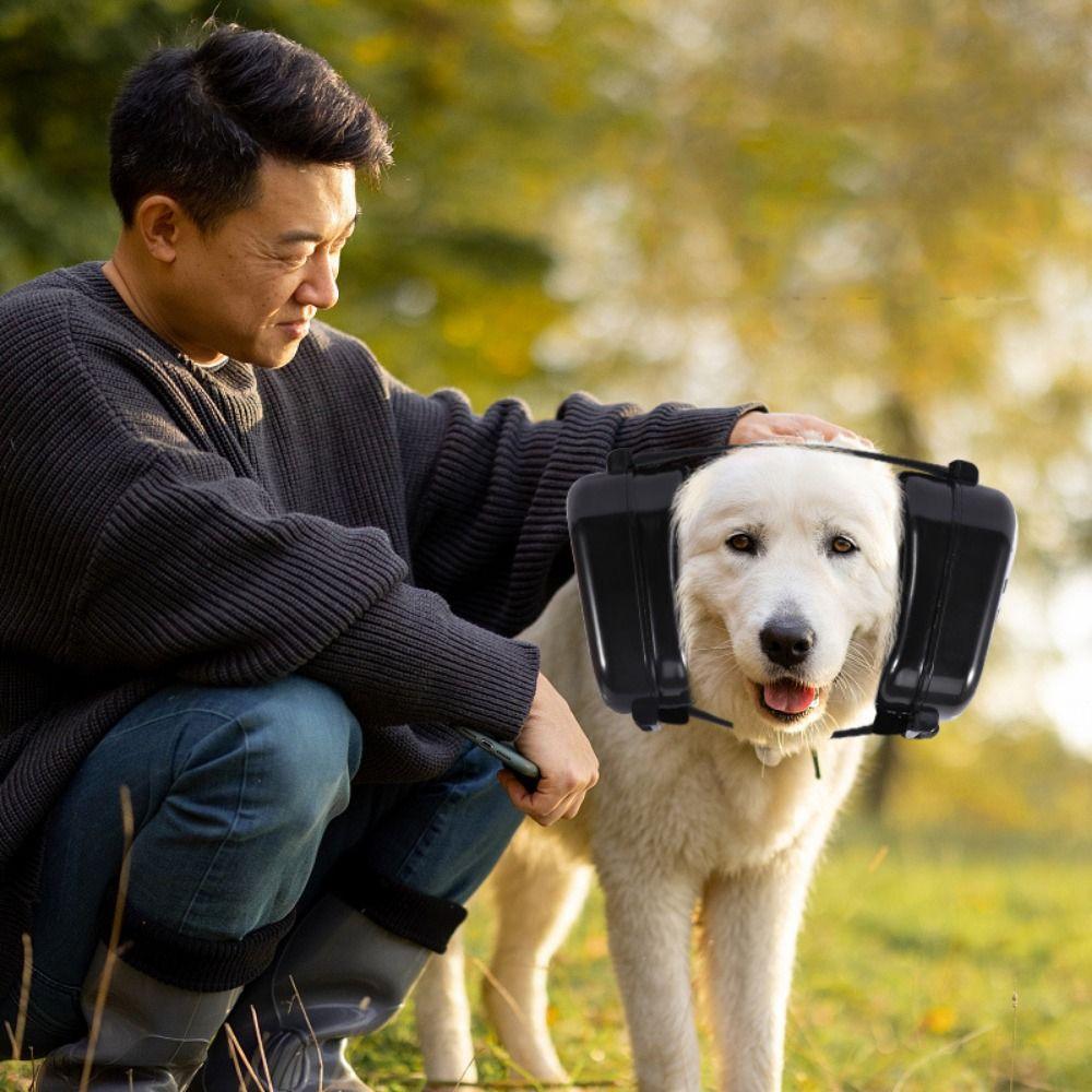 Head-worn Pet  Ear Protection Anti-noise Dog Noise Cancelling Headphones Pet Earmuffs  Fireworks