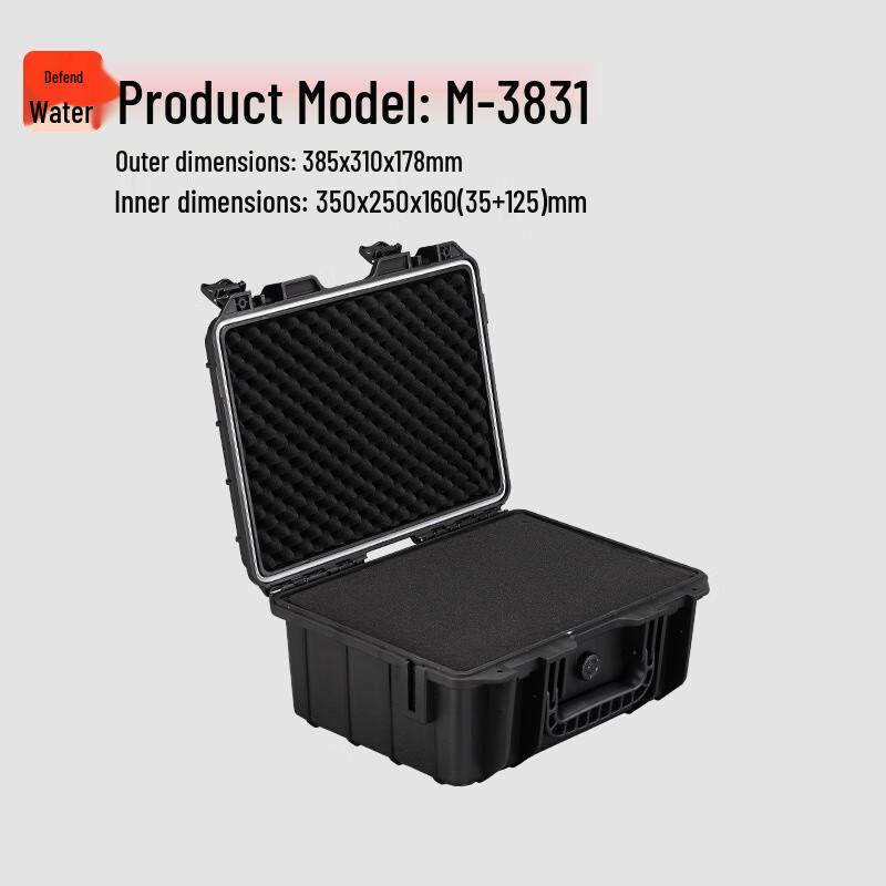 OEING Waterproof Industrial Tool Case with Foam Standard