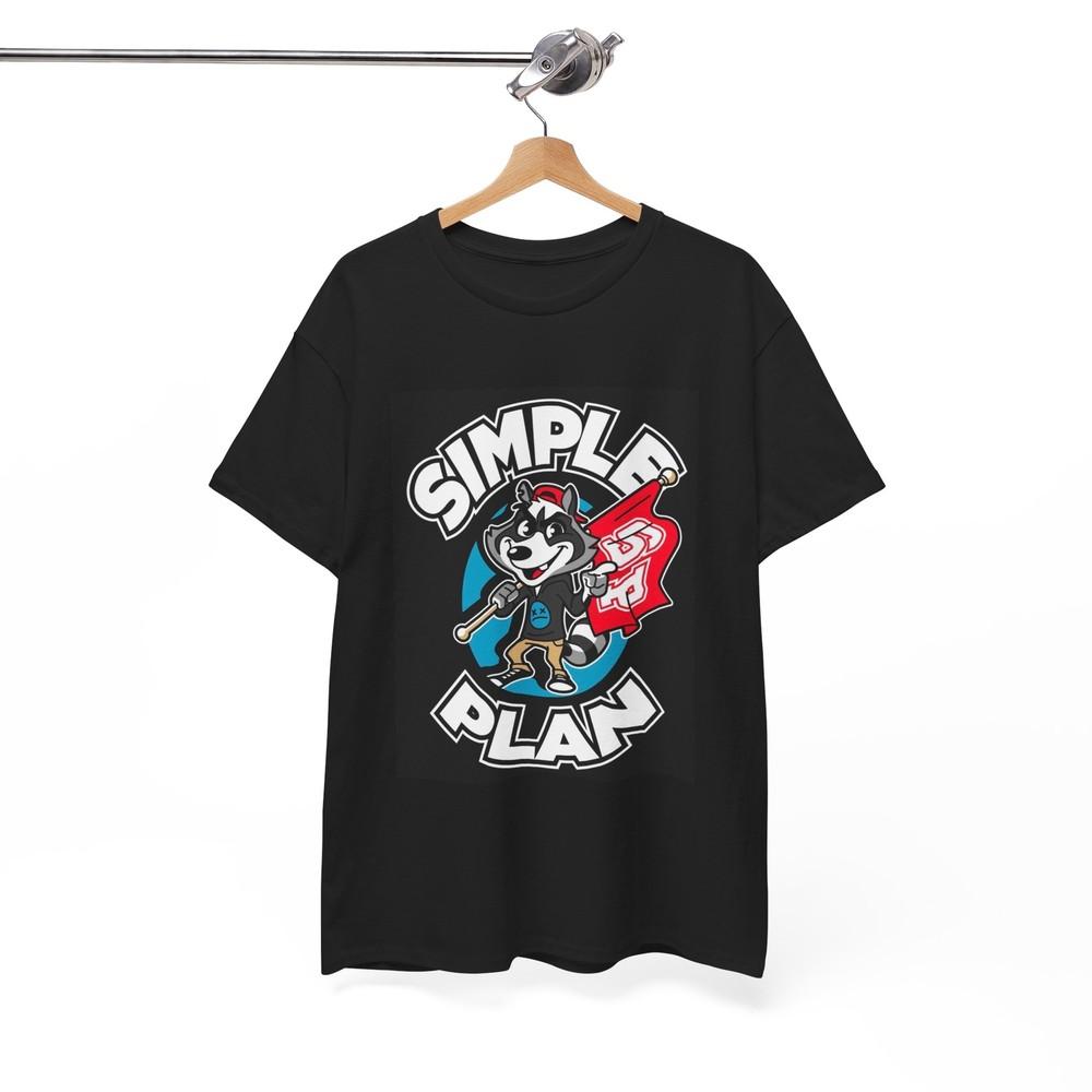 Simple Plan Tshirt Punk Rock Merch Graphic Retro Unisex Heavy Cotton Tee Unisex T-Shirt XXXXL