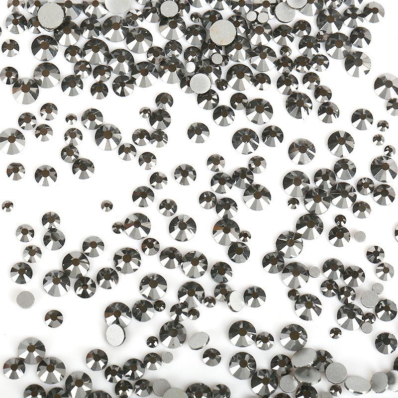 Nail Art Größe Gemischt Flacher Boden Diamant Ss6-Ss20 Mehrgrößen Strass Schmuck 1440 Stück