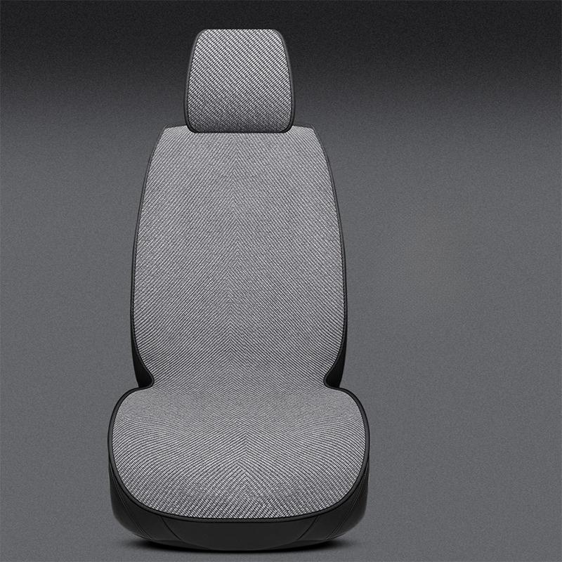 Unibody  Linen Car Seat Cushions – Breathable Comfort Seat Cover for Front Seats, Universal Fit Most Vehicles