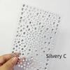 Hot Sale Round Multi-color Rhinestone Stickers Eye Face Temporary Diamond Stickers for Party Stage Makeup Decoration