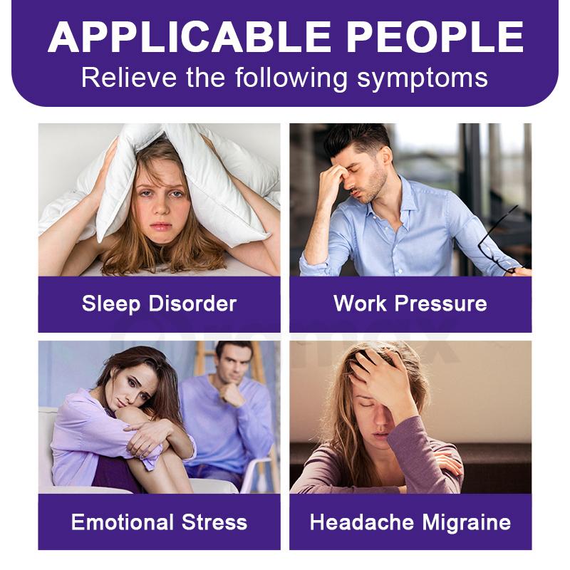 Bcuelov Melatonin Sleep Aid Capsules 50mg Melatonin Magnesium Theanine combined with Chamomile and other herbs improve sleep quality