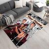 Naruto Character Customize Your Name Floor Rug Office Rug Suitable for Bedrooms Game Room Living Rooms Balcony Antislip Carpet Decorate Offices