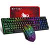 Y-FRUITFUL TF31 Wired Gaming Keyboard Mouse & Pad Set