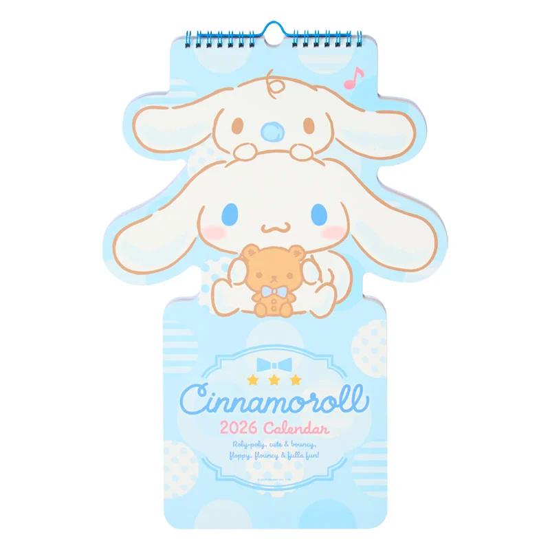 

Sanrio Cinnamoroll Вырезной календарь 2026 Япония НОВЫЙ Персонажи Sanrio