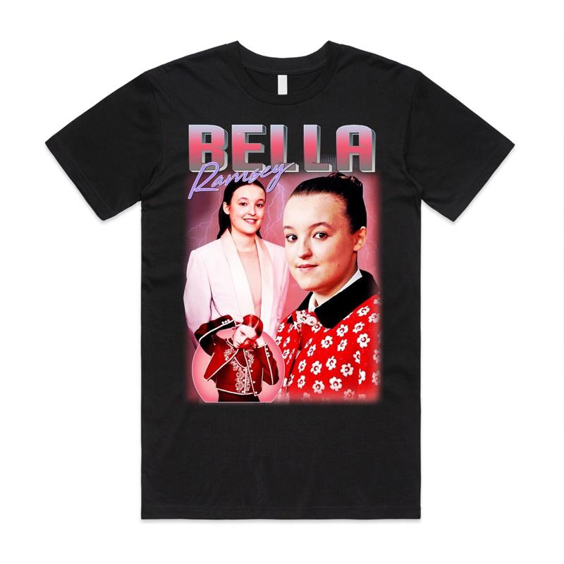 Bella Ramsey Homage T Shirt Top Retro 90'S Vintage