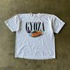 Men Vintage Harajuku Cotton Oversized Tshirt Street Summer Letter Short Sleeve Tee Hip Hop Women T-shirt Y2k Clothing Cut Top