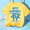 Kids 67 Themed Colorful Print TShirt Soft Cotton Fabric Breathable and Comfortable Ideal for Toddlers and Childrendf0317
