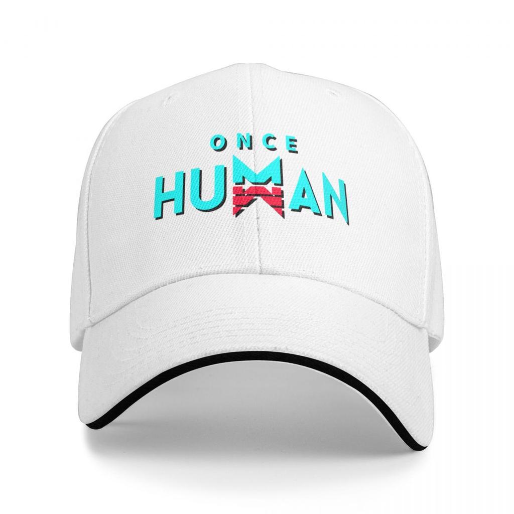 Once Human Logo + Baseball Cap New In The Hat Fishing Cap Elegant Women's Hats Men's