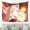 1pc Anime Tapestry, Anime Wall Decor, Manga Fan Collection, Aesthetic Ornament for Bedroom, College Dorm and Home Decoration