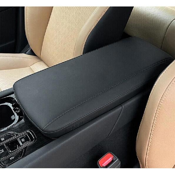 For Lexus RX350 350h 500h 2023-2024 Black pu Armrest Box Cushion Protector Trim