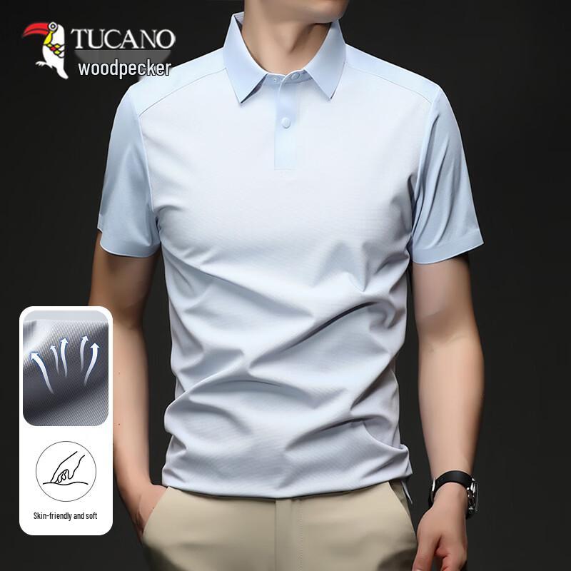 TUCANO Men s Breathable Ice Silk Polo Shirt 50