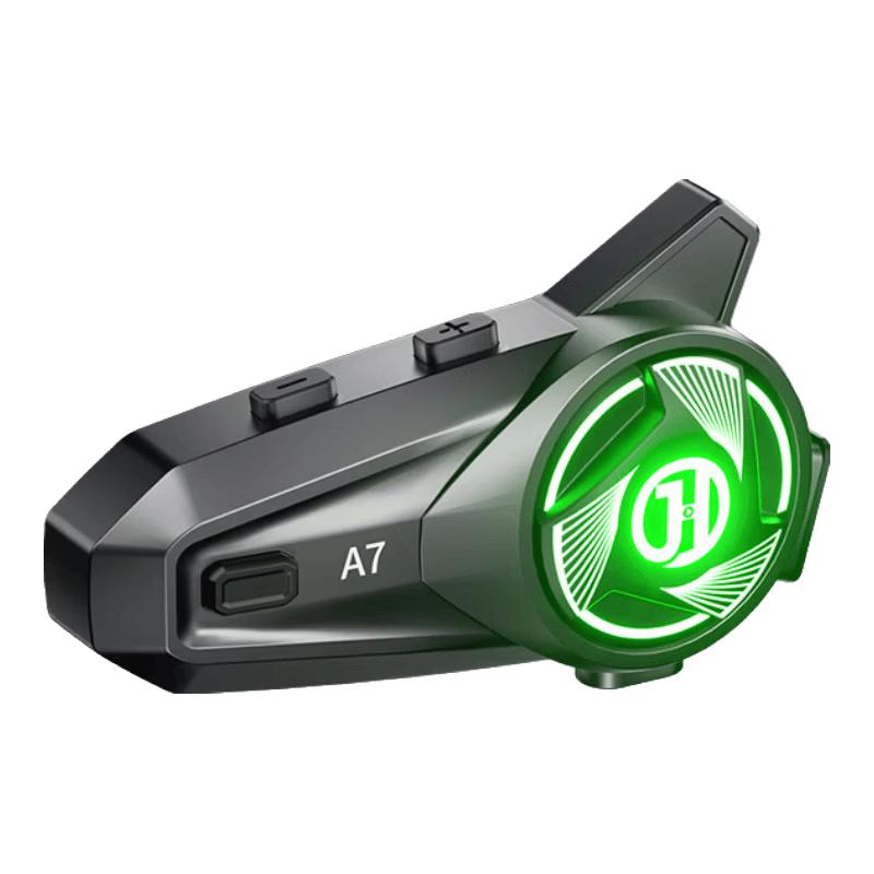 Hengjiang A7 Black Knight Motorcycle Helmet Bluetooth Headset