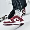 Putian AJ Dunk Weinrot Herren Low-Top Sneaker, Air Force 1 Lässige Damenschuhe Neuer Stil