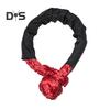 Synthetic Soft Shackle 56000 Lbs Breaking Strength 22" Length Shackle Rope Heavy Duty Tow Shackle for Off-Road Truck SUV