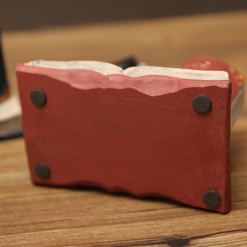 Resin Violin Classic Pen Organizer For Desktop Decoration In Living Study Room