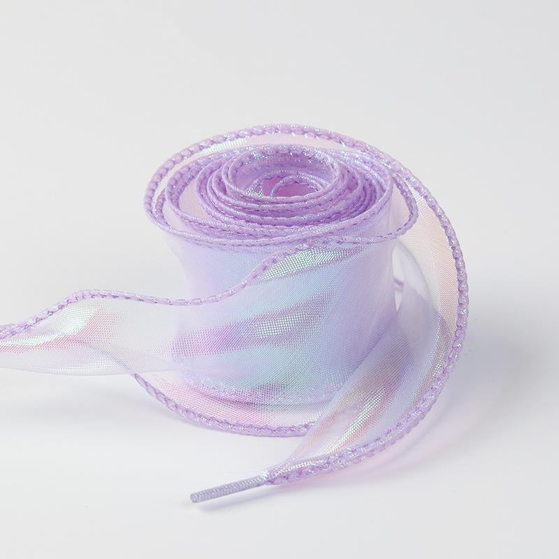 Mode Chiffon Garn Schnürsenkel 4cm Breitere Flache Seide Schnürsenkel Sneakers Seil Schnürsenkel für Schuhe 100/120/140/160CM Schuhzubehör