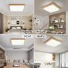 Stylish, Compact, Japanese-style LED Ceiling Light for Bedrooms, Entryways, and Living Rooms. Suitable for Rooms Up To 6 Tatami Mats (approx. 28W),