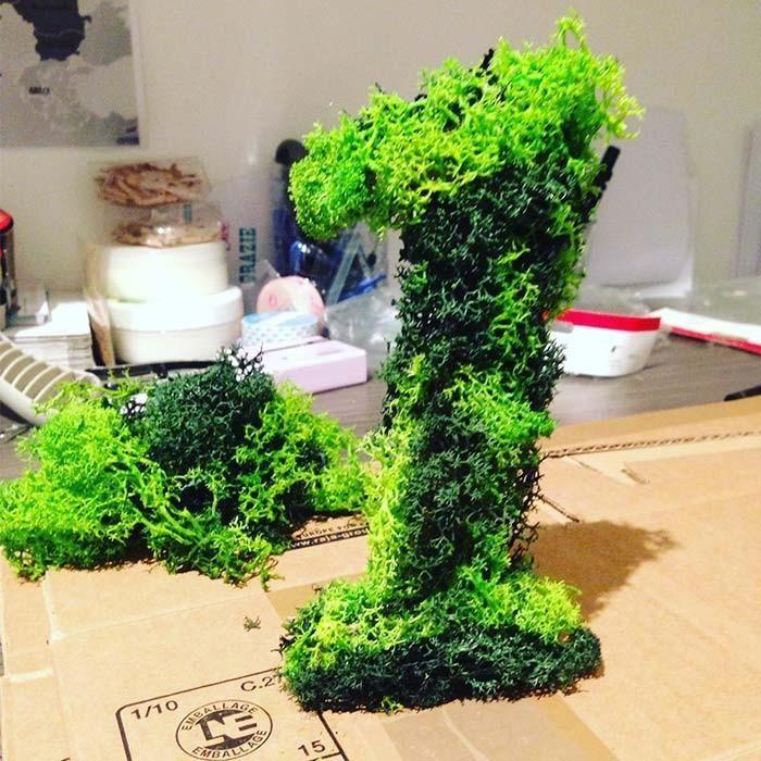Mousse d'Islande, vert clair