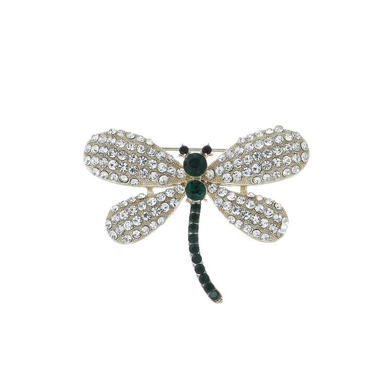 Exquisite, Small And Smart, Full Of Diamonds, Dragonfly Brooch, Clothing, Luxury And Fashion Design, Insect Brooch, Anti-Light