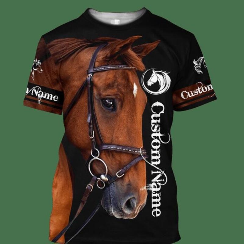 New Men's T-shirt Clothing 3D Domineering Digital Printed Dragon T-shirt Summer Short Sleeved Hip-hop Plus Size T-shirt