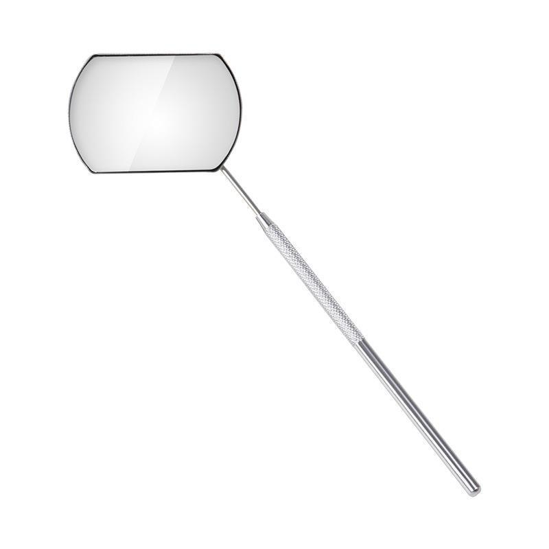 

Large Rectangle Eyelash Inspection Mirror with Stainless Steel Handle