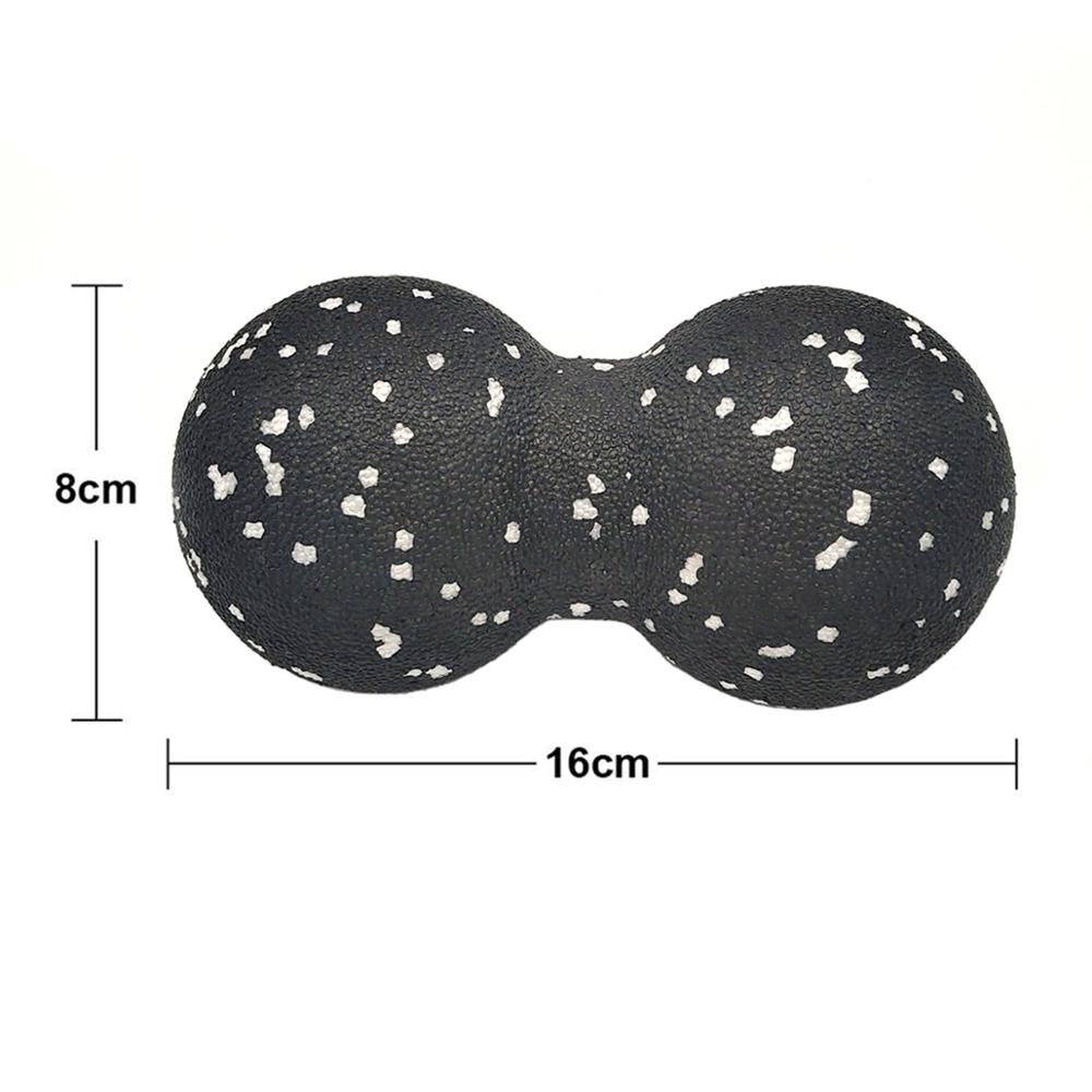Fitness Ball Double Lacrosse Massage Ball Mobility Peanut Ball for Self-Myofascial Release Deep Tissue EPP