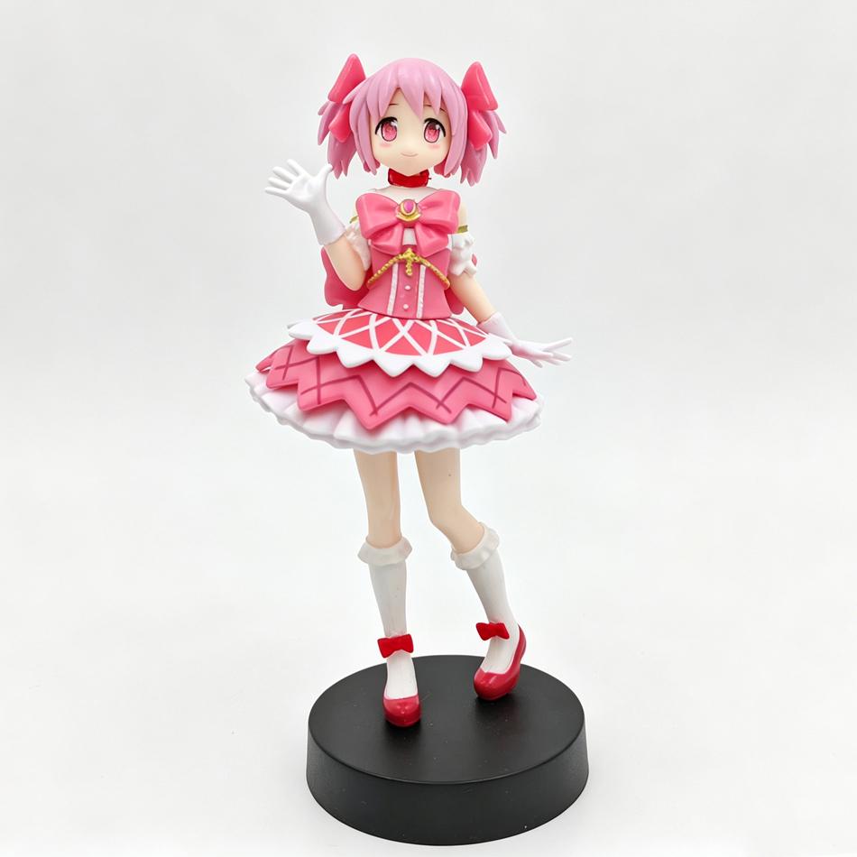 Anime 17.5-18.5Cm Kaname Madoa Akemi Homura Sitting Posture And Standing Posture Cute Sweet Figure Pvc Model Toys Gifts In Stock
