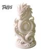 3D Printed Dragon Ornament Chinese Statue, Compact Figurine, Fine Detail Small Statue 8cm Carving Design, Creative for Office Desk Decor Unique