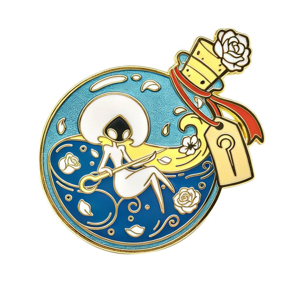 Klassische Anime-Spiele Emaille-Anstecker Kawaii Cartoon-Charakter Brosche Kleidung Rucksack Revers-Abzeichen Mode Schmuck Zubehör Geschenke