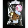 Kt Cat Plush Keychain With Leopard Print And Bow For Bag Decor