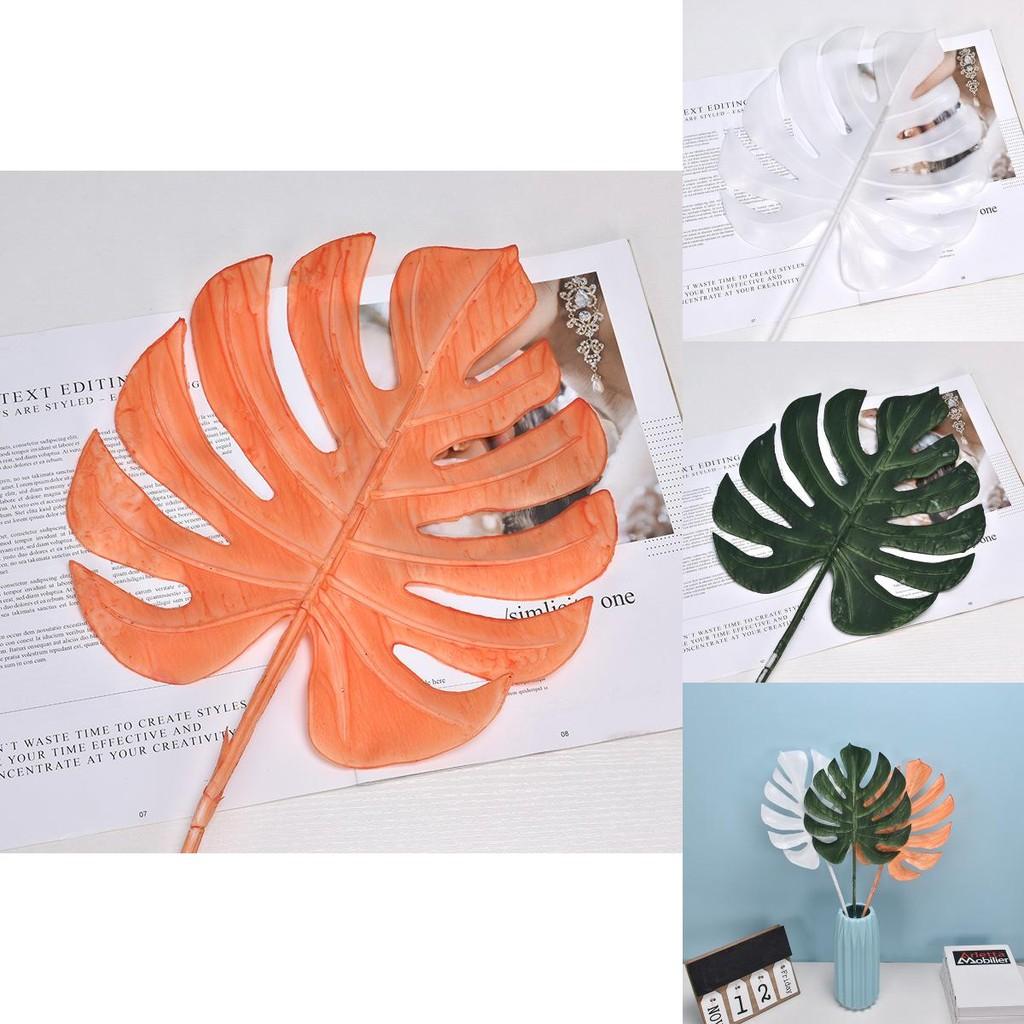 Artificial Monstera Deliciosa Liebm Leaf For Wedding Arrangement Home Office Hotel Decor Photography Accessory