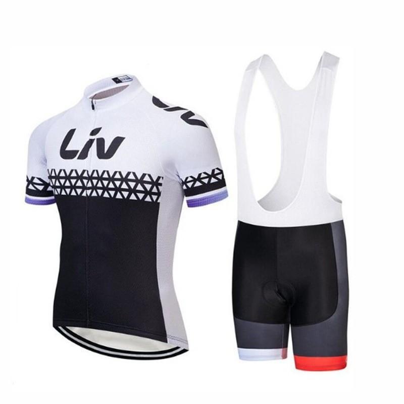 LIV Cycling Wear Women's Team Edition Short-sleeved Set Sweat-wicking Breathable