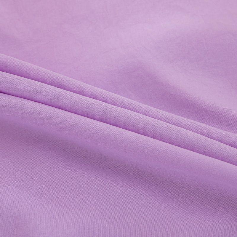 Solid Color Bed Skirt Full Package Anti Slip Bed Cover with Elastic All Season Dustproof Mattress Protector Non-Slip Bedding Set for Queen/King Size