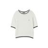 LAP Color Block Short Sleeve Knit As2kh466