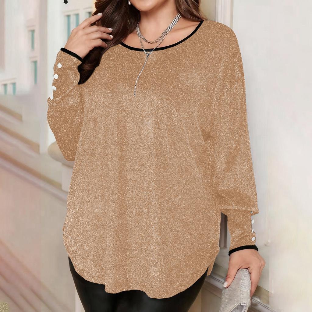 Women's Fashionable Long Sleeve Elegant Commuting And Casual Top