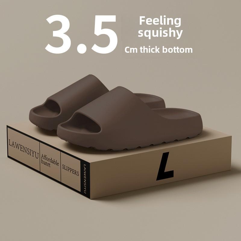 2024 Unisex Thick-Soled EVA Slippers: Cross-Border Coconut Design for Outdoor Sport and Comfortable Home Wear