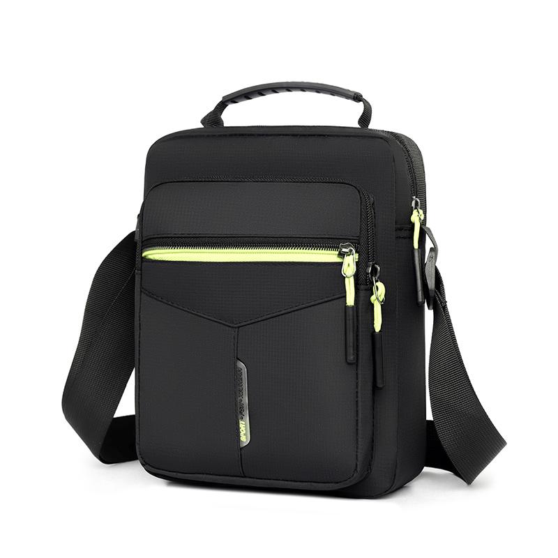 Elegant Men's Messenger Bag - Fashion Oxford Crossbody Shoulder Purse with Lightweight Design