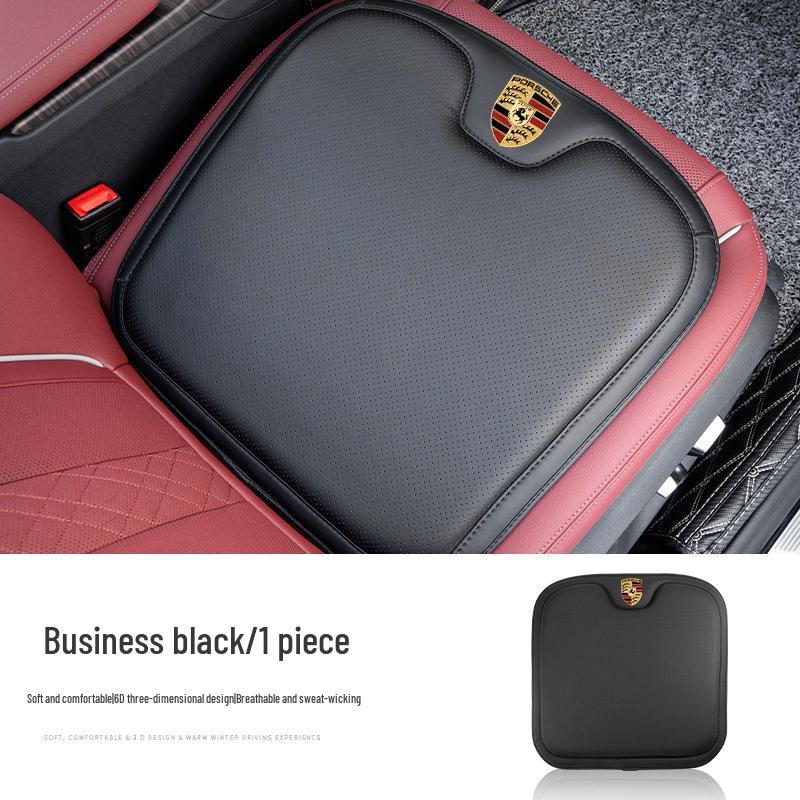 Porsche Sitzzubehör: Ganzjahres-Kissen & Lendenwirbelstützen für Cayenne, Macan, Panamera, 718