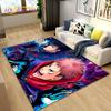 Jujutsu Kaisen Anime Cartoon Area Rug Carpets 120x160cm Decor for Living Room Children's Bedroom Sofa Bathroom Kids Floor Mat