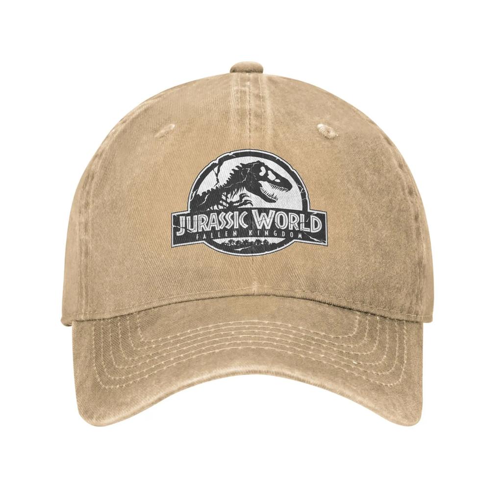 Jurassic World Movie Sun Baseball Cap Women Men Print Hip Hop Hats Summer Y2k Cute Outdoor Sport Sun-Proof Snapback Cap