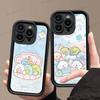 Cartoon S-sumikko Gurashi Silicone Soft Phone Case For IPhone 17 16 14 13 12 11 15 Pro Max Plus Air Cover