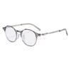 Japanese-style anti-blue light women's black frame ultra-light oval versatile eyeglass frames for men tr Korean Style