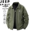 JEEP SPIRIT Men's Spring Autumn Warm Windproof Casual Jacket