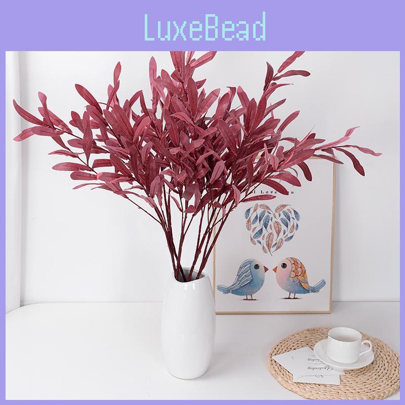 Simulation Olive Leaves Leaf Home Soft Decoration Hotel Shopping Mall Decoration