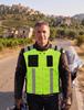 Bezpečnostní bunda na motorku Hi Vis Vesta Hi viz Viditelnost Vesta Reflexní bryndák