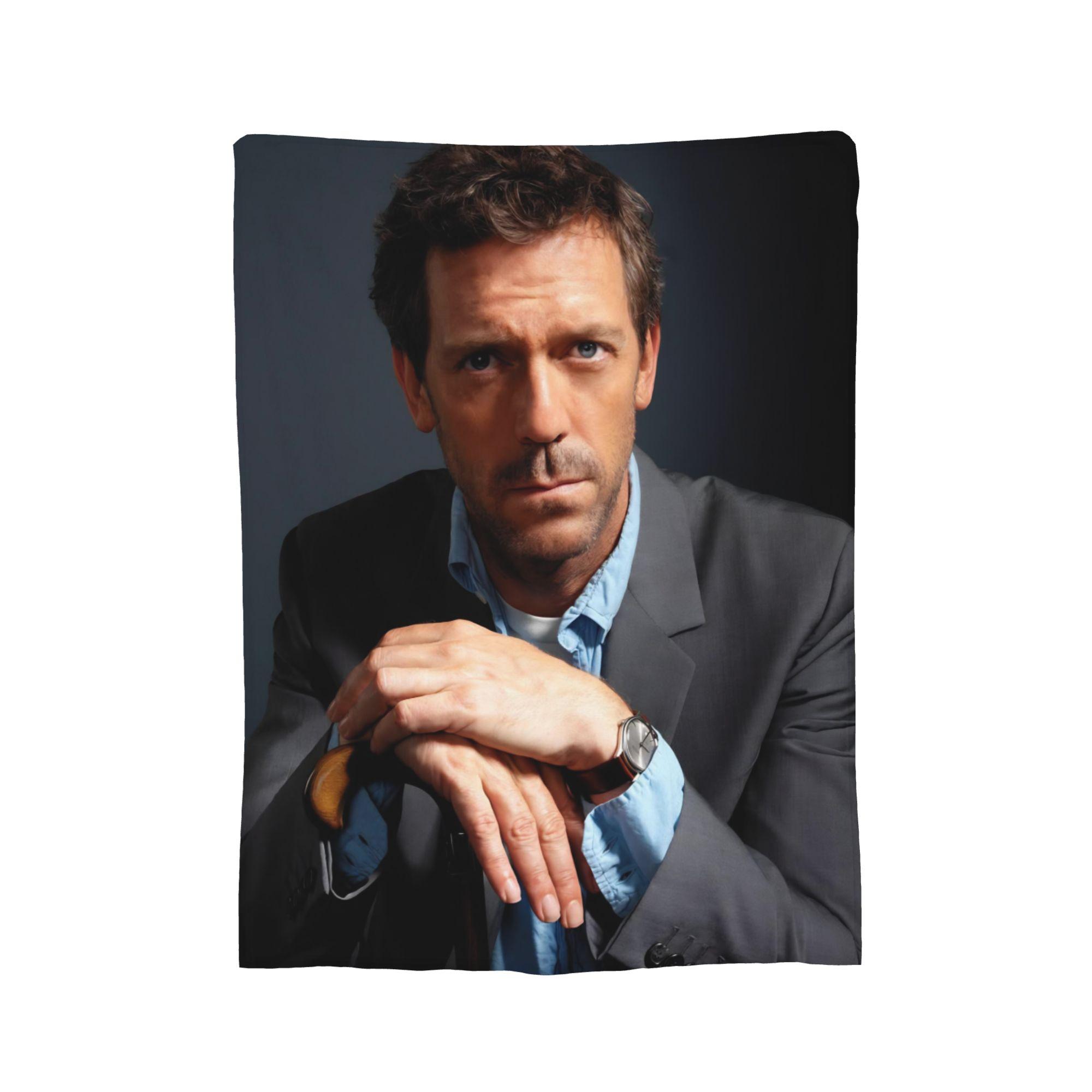 Dr. Gregory House MD Blankets Flannel Spring Autumn  Portable Warm Throw Blanket for Home Office Plush Thin Quilt 30x40in