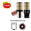 2pcs 1156 BAU15S PY21W 1156 BA15S P21W 1157 BAY15D P21 5W 7443 W21 5W T20 Car LED Bulbs Light 144smd Reverse Turn Signal Light Bulbs 7